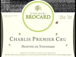 Brocard Montee de Tonnerre Chablis