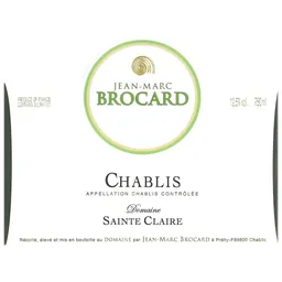 Brocard Sainte Claire Chablis