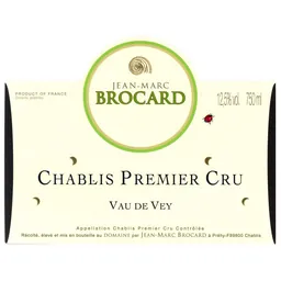 Jean-Marc Brocard Brocard Vau de Vey Chablis Premier Cru