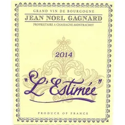 Chassagne-Montrachet Rouge Cuvee L'Estimee