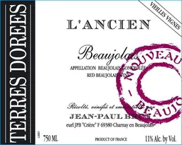 Beaujolais Nouveau L'Ancien