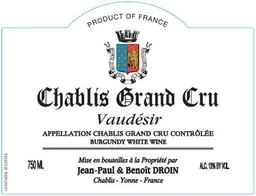 Chablis Vaudesir Grand Cru