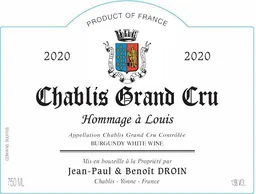 Hommage a Louis Chablis Grand Cru