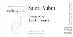 St-Aubin Les Frionnes Premier Cru