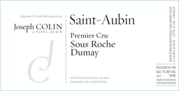 St-Aubin Sous Roche Dumay Premier Cru