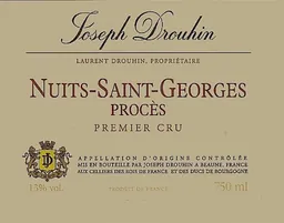Nuits-Saint-Georges Proces Premier Cru