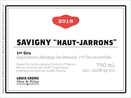 Louis Chenu Savigny-les-Beaune Les Haut Jarrons Premier Cru
