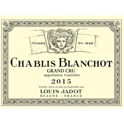 Chablis Blanchot Grand Cru