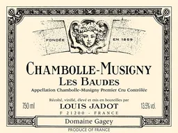 Chambolle-Musigny Les Baudes Domaine Gagey Premier Cru