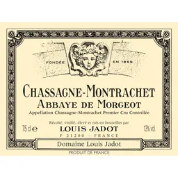 Chassagne-Montrachet Abbaye de Morgeot