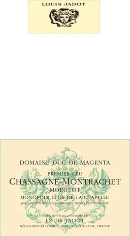 Chassagne-Montrachet Morgeot Clos de la Chapelle Premier Cru