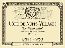 Cote de Nuits Villages Le Vaucrain