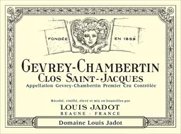 Louis Jadot Gevrey-Chambertin Clos St. Jacques Premier Cru