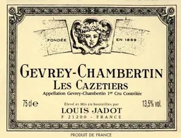 Gevrey-Chambertin Les Cazetiers Premier Cru
