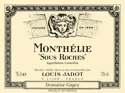 Monthelie Sous Roches Domaine Gagey