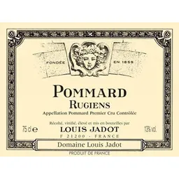 Pommard Les Rugiens Premier Cru