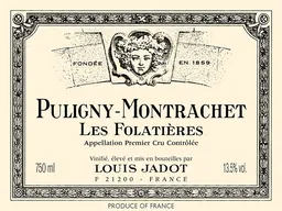 Puligny-Montrachet Les Folatieres Premier Cru