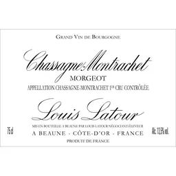 Louis Latour Chassagne-Montrachet Morgeot Premier Cru