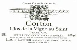 Corton Clos de la Vigne au Saint Grand Cru