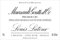 Louis Latour Meursault Goutte d'Or Premier Cru