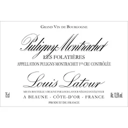 Puligny-Montrachet Folatieres Premier Cru