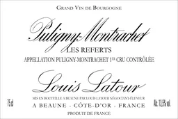 Louis Latour Puligny-Montrachet Les Referts Premier Cru