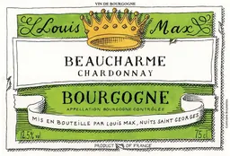 Bourgogne Beaucharme Chardonnay