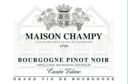 Bourgogne Pinot Noir Cuvee Edme