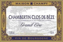 Chambertin Clos de Beze Grand Cru