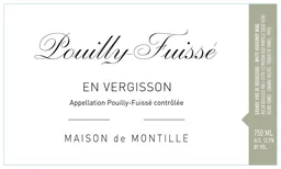Maison de Montille Pouilly-Fuisse En Vergisson