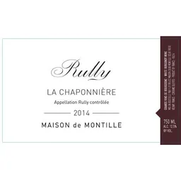 Maison de Montille Rully Blanc La Chaponniere