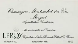 Chassagne-Montrachet Premier Cru