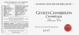 Gevrey-Chambertin Champeaux Premier Cru