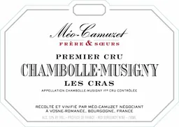 Chambolle-Musigny Les Cras Premier Cru