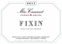 Meo-Camuzet Freres & Soeurs Fixin