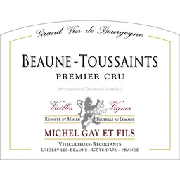 Beaune Toussaints Vieilles Vignes Premier Cru