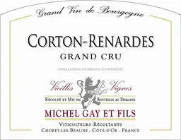 Corton-Renardes Grand Cru Vieilles Vignes
