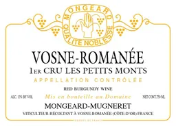 Vosne-Romanee Les Petits Monts Premier Cru