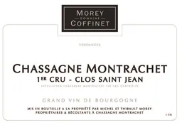 Chassagne-Montrachet Clos St Jean Premier Cru Rouge