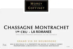 Chassagne-Montrachet La Romanee Premier Cru