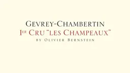 Gevrey-Chambertin Les Champeaux Premier Cru