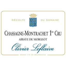 Chassagne-Montrachet Abbaye de Morgeot Premier Cru