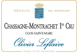 Chassagne-Montrachet Clos Saint Marc Premier Cru