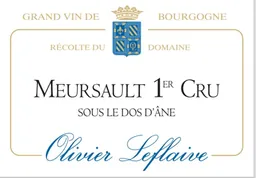 Olivier Leflaive Meursault Sous le Dos d'Ane Premier Cru