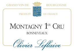 Olivier Leflaive Montagny Bonneveaux Premier Cru