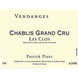 Chablis Les Clos Grand Cru