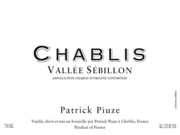 Chablis Terroir Vallee Sebillon