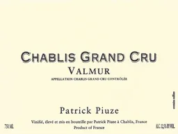 Chablis Valmur Grand Cru