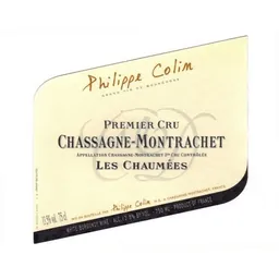 Chassagne-Montrachet Les Chaumees Premier Cru