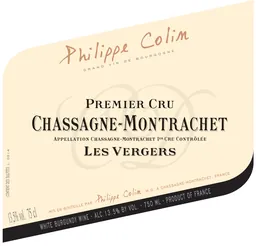 Chassagne-Montrachet Les Vergers Premier Cru